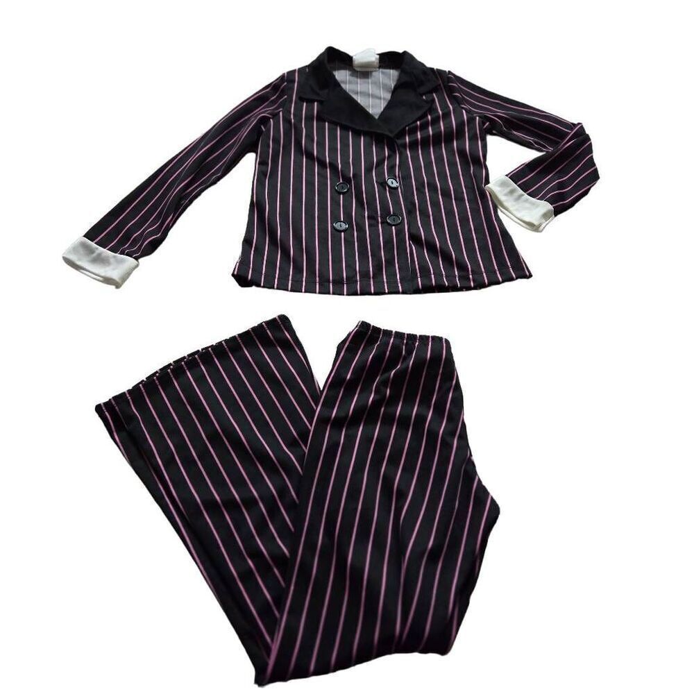 California Costume striped suit halloween costume L jrs